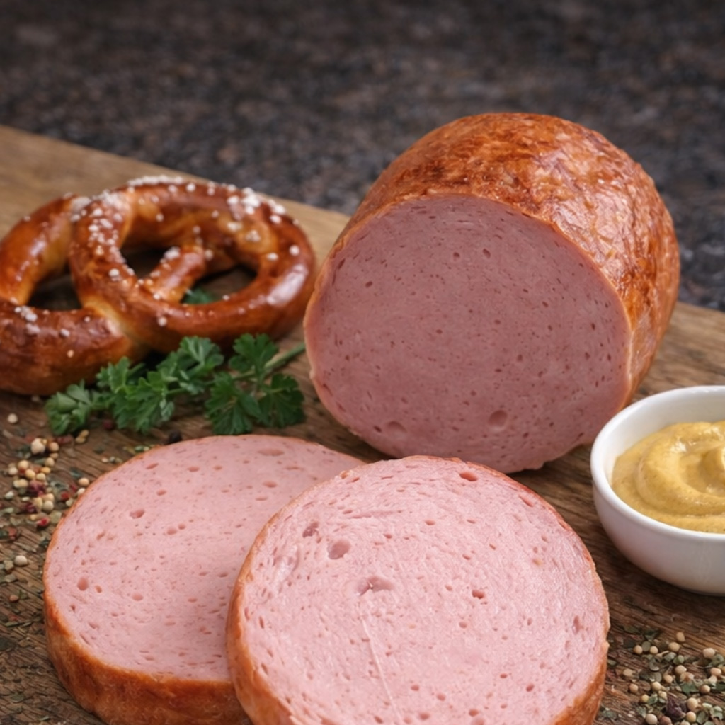 Fleischkäse Fein backfertig im Glas